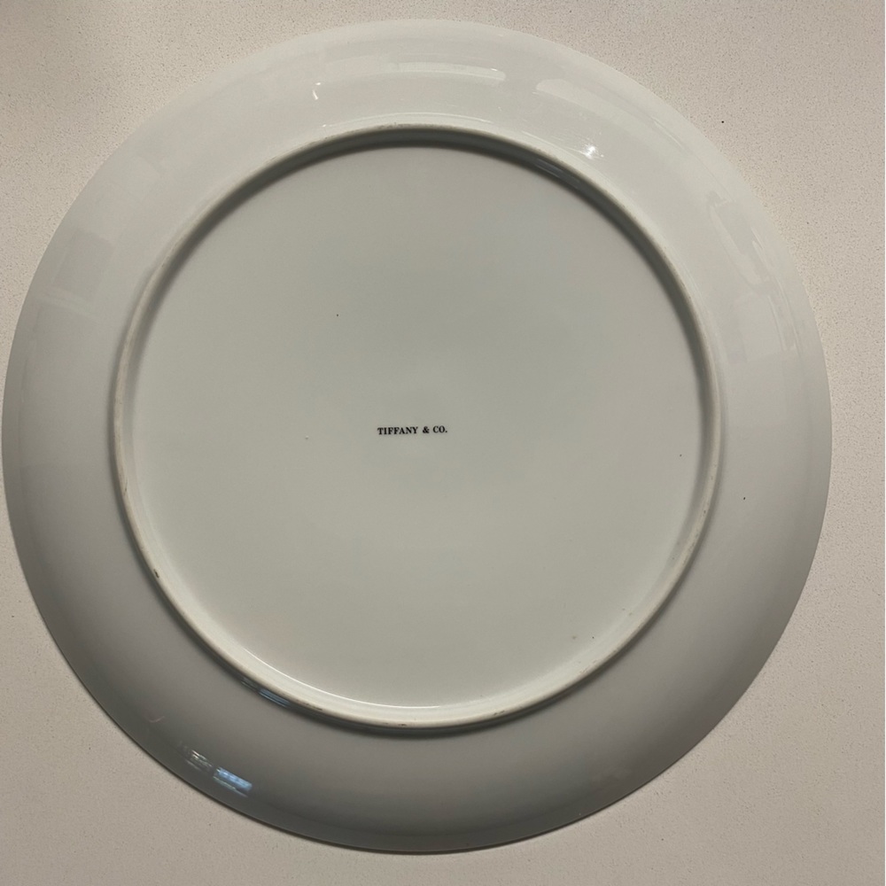 Tiffany & Co. Large Freesia Floral Pattern Plate - Picture 4 of 4